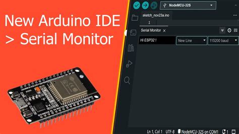 arduino ide open serial monitor